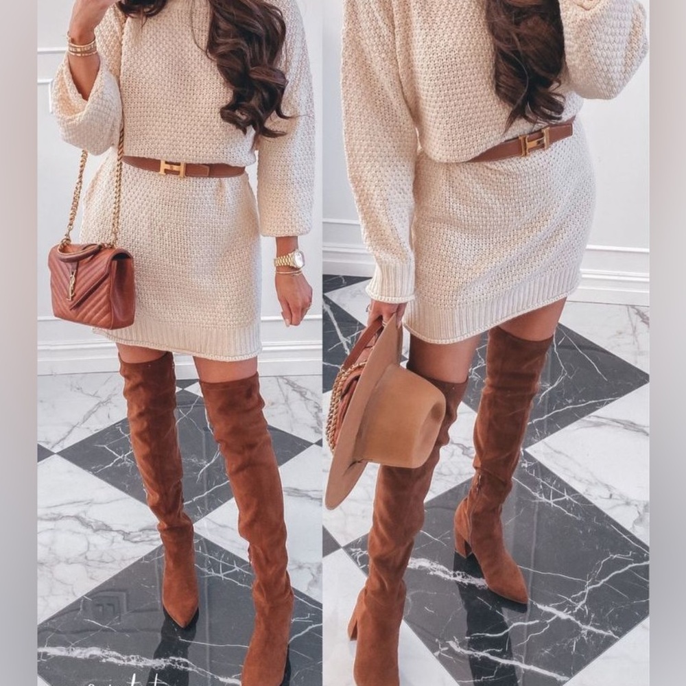 NWT Steve Madden Nifty Over the Knee Suede Boot